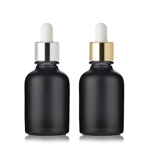 유리 CW50ml 검정무광코팅/금속스포이드(20파이)