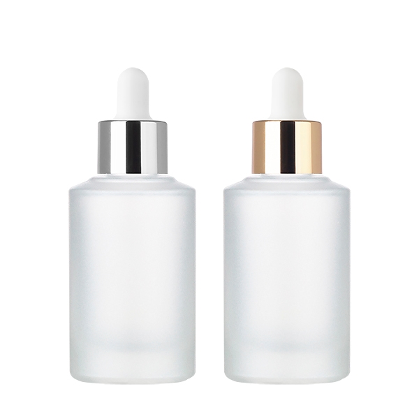 유리 CH50ml 반투명 펄코팅/금속 스포이드