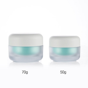 PET-G 50,70g 무광코팅/민트내용기/백색무광캡