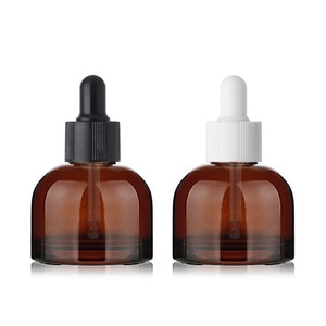 유리 종모양 30ml 갈색코팅/일반스포이드(20파이)