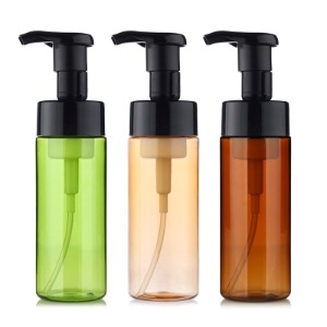 PET 버블 CL150ml(반투명3종)/검정 버블펌프(A형)