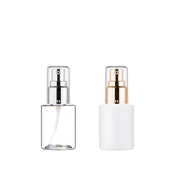 PET CS50ml/금속 버튼 에센스펌프