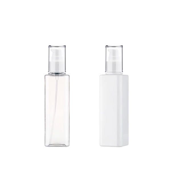 PET S150ml 사각/풀오버캡 에센스펌프
